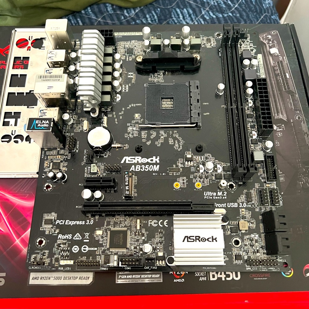 AsRock ab350m Motherboard